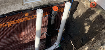 cheminée d'inspection de drain français - INSTALLATION DE CHEMINÉE DE NETTOYAGE ET INSPECTION, TRAVAUX D'EXCAVATION RÉALISÉS À BOUCHERVILLE
